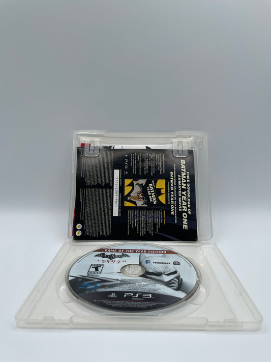 Batman: Arkham City (PS3) - Game of the Year Edition - Used with Box - Free Shipping