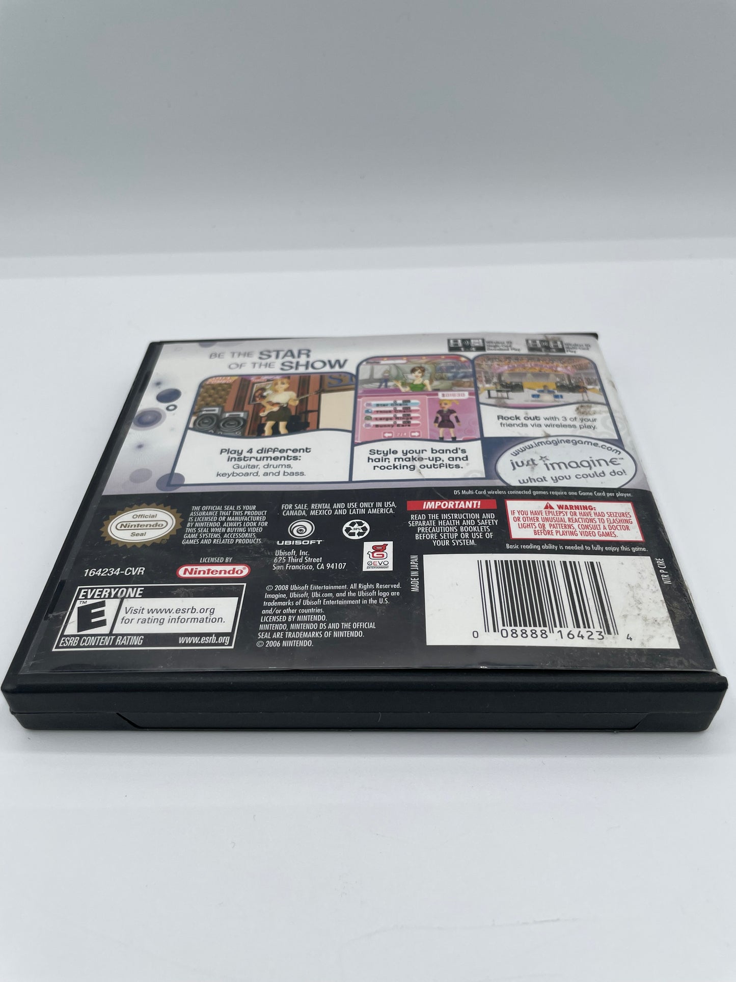 Nintendo DS Imagine Rock Star Game - Complete with Box & Manual - Great Condition