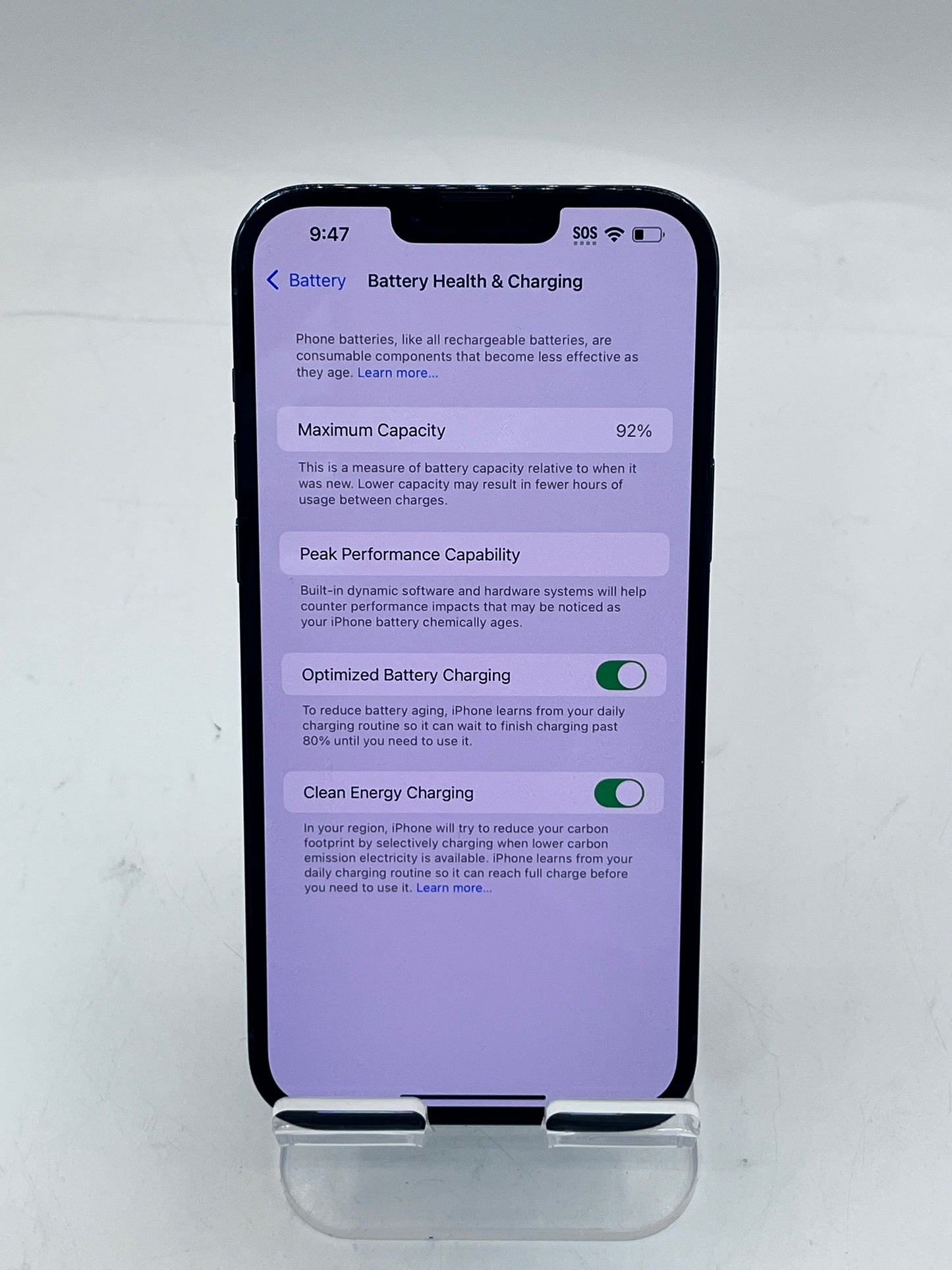 Unlocked Apple iPhone 13 Pro Max NLF53LL/A A2484 6.7" 128GB - Blue