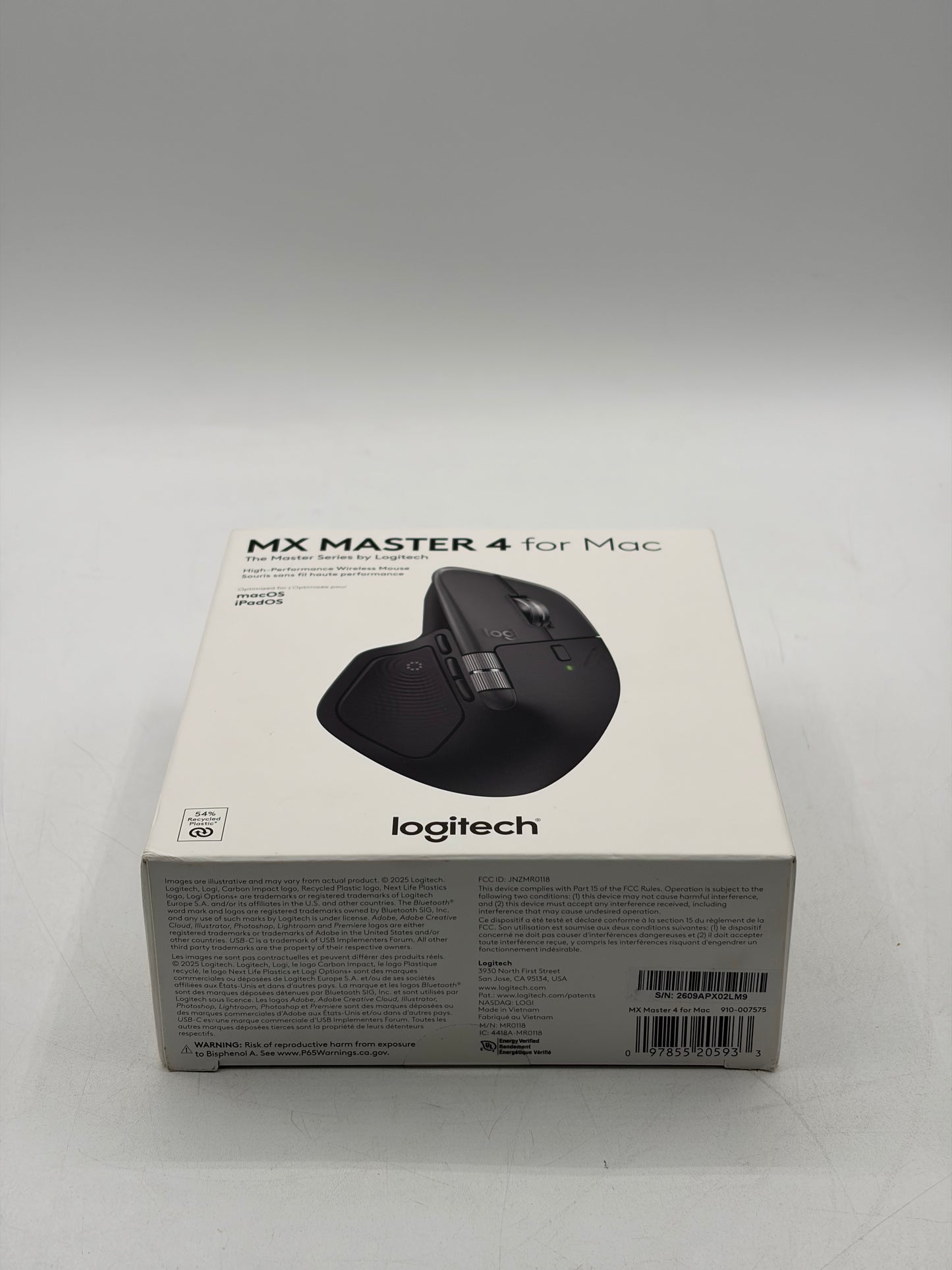 Logitech MX Master 4 Wireless Mouse - Black