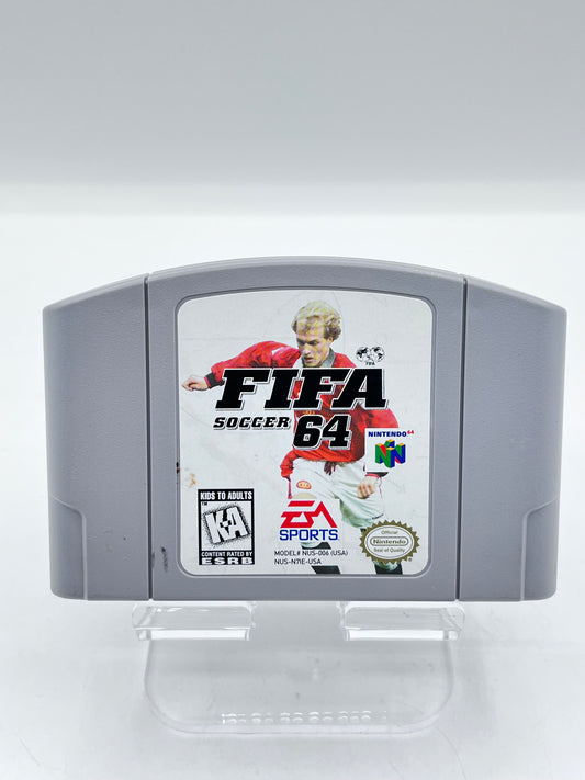 FIFA Soccer 64 (Nintendo 64 N64, 1996) Cartridge Only - Tested and Works