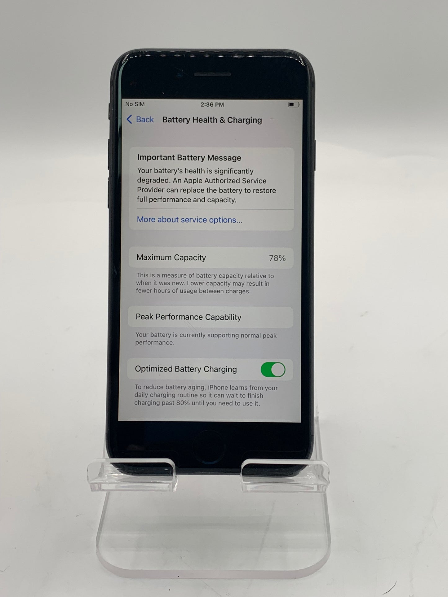Unlocked Apple iPhone 8 4.7" 64GB MQ6K2LL/A Black