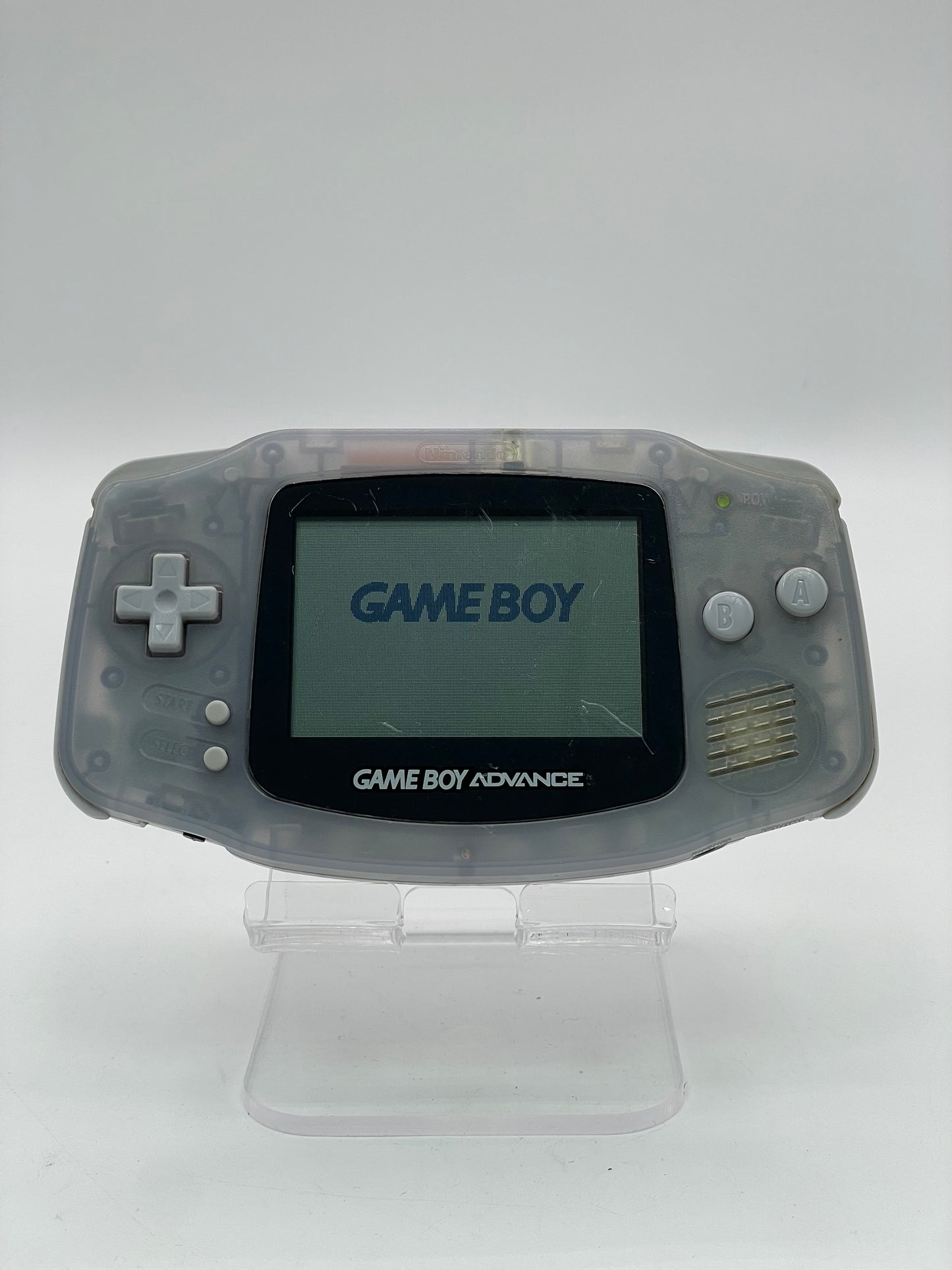 Nintendo Game Boy Advance Console System - Clear Glacier