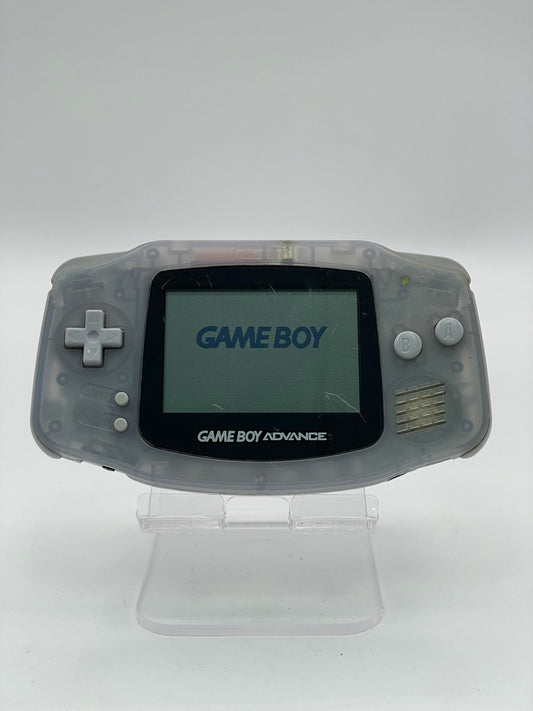 Nintendo Game Boy Advance Console System - Clear Glacier