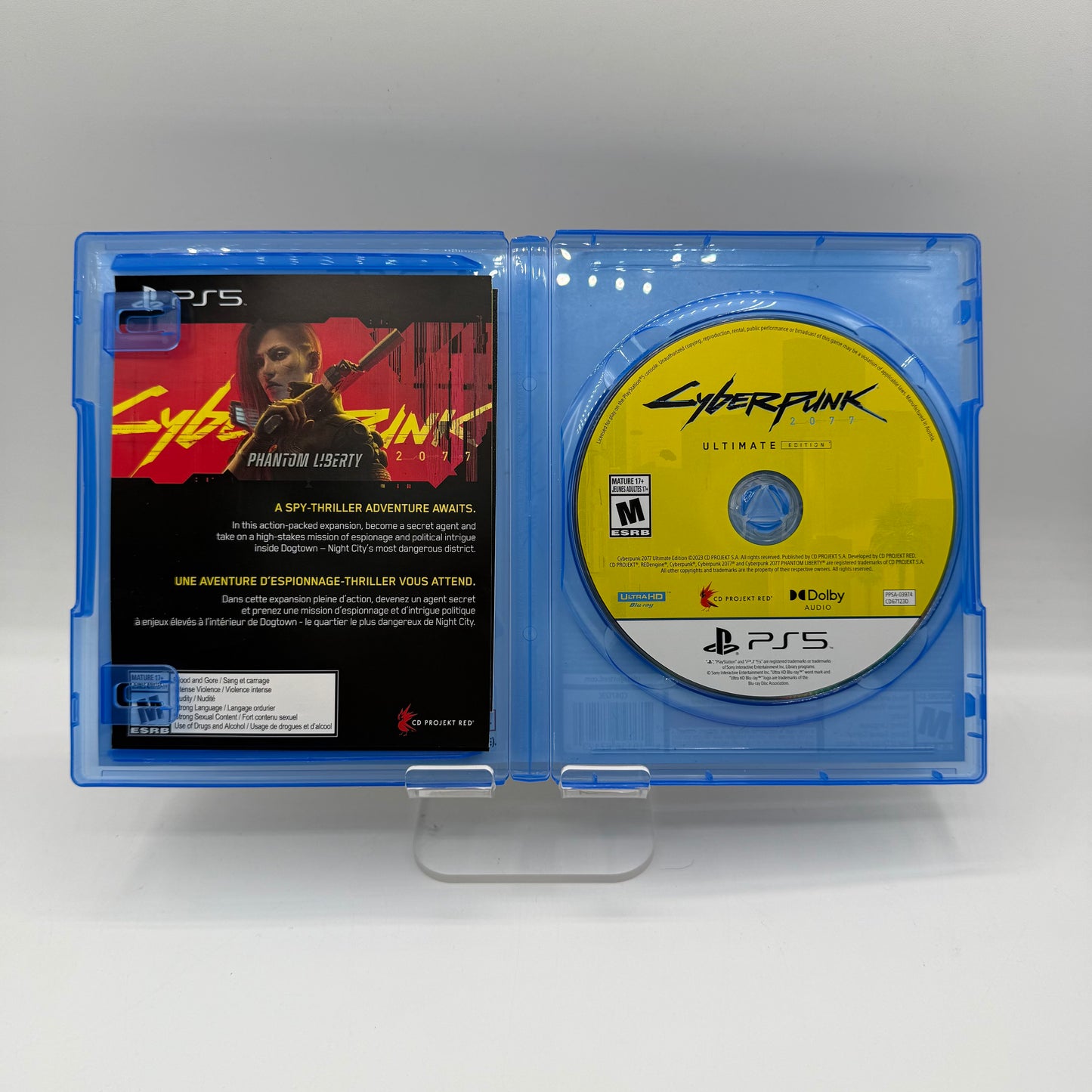 Playstation 5 Cyberpunk 2077: Ultimate Edition Video Game - Used