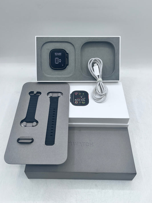 Apple Watch Ultra 2 49mm Black Titanium Black Ocean Band A2986 MX4P3LW/A