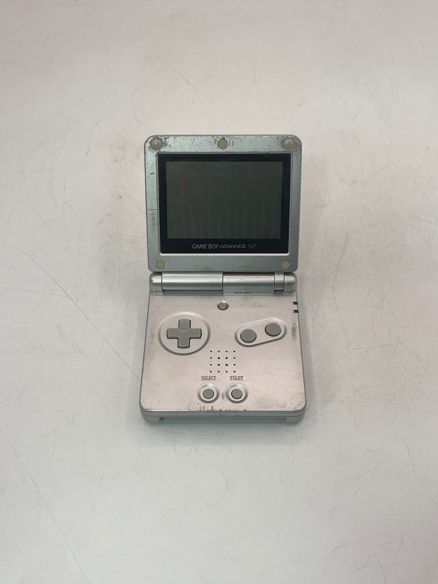 Nintendo Game Boy Advance SP AGS-101 2005 Handheld Console - Silver Parts