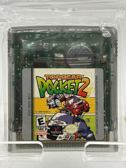Top Gear Pocket 2 Nintendo Game Boy Color 1999 Cartridge Only Tested Free Shipping