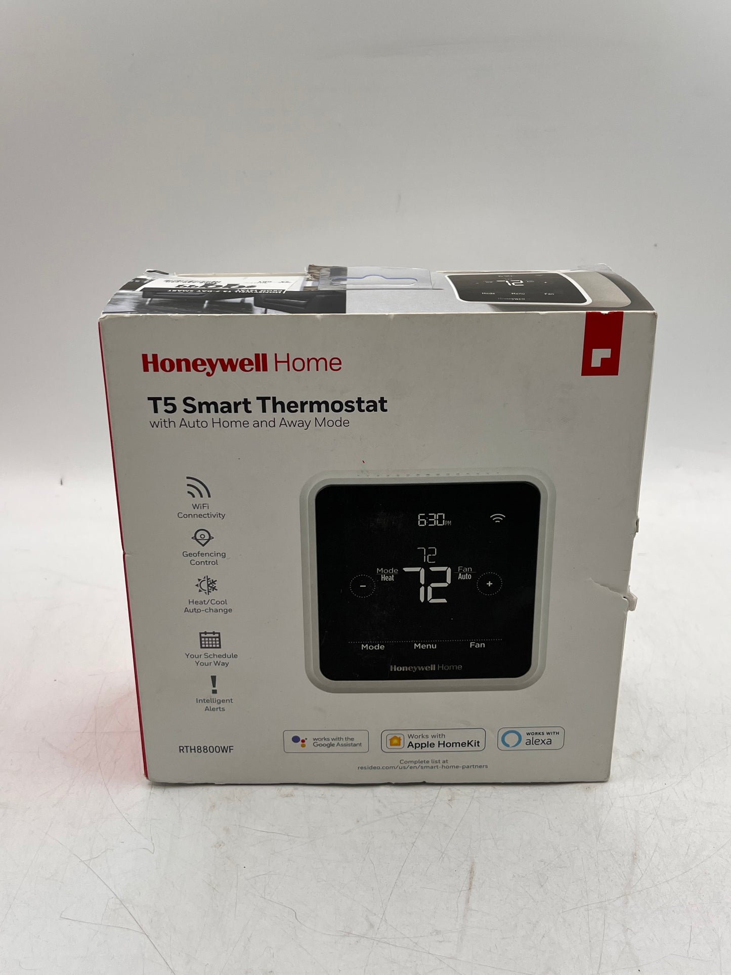 Honeywell Home T5 Touchscreen Programmable Thermostat White