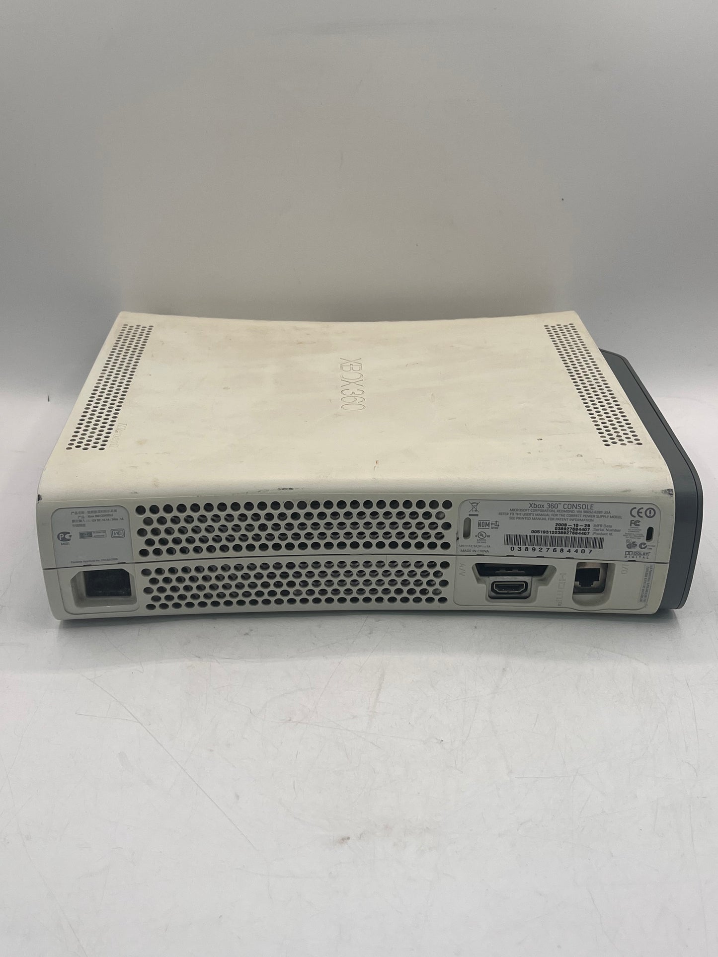 Microsoft Xbox 360 (2005) Video Game System - White