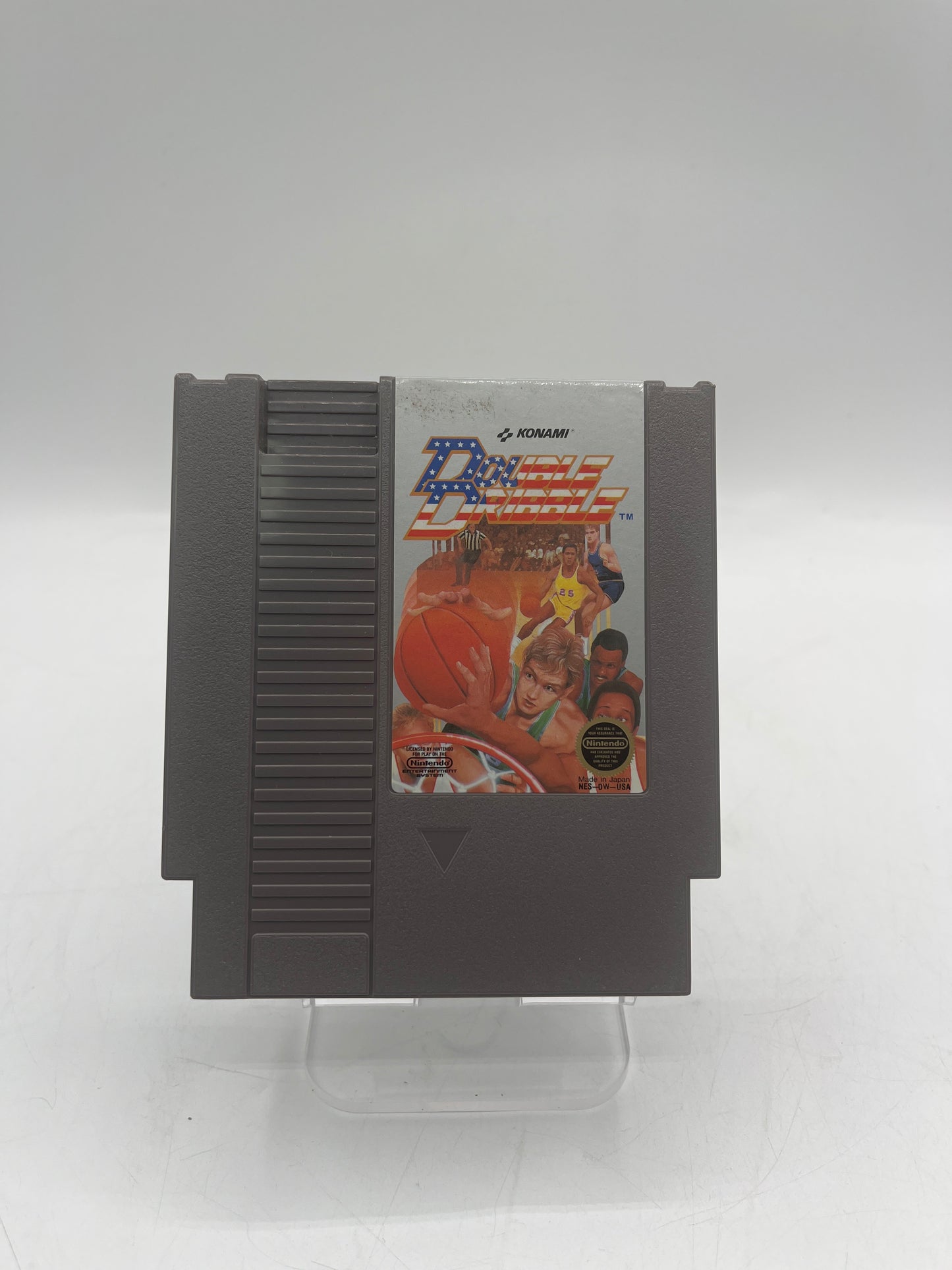 NES Double Dribble 5 Screw Video Game Free Shipping!