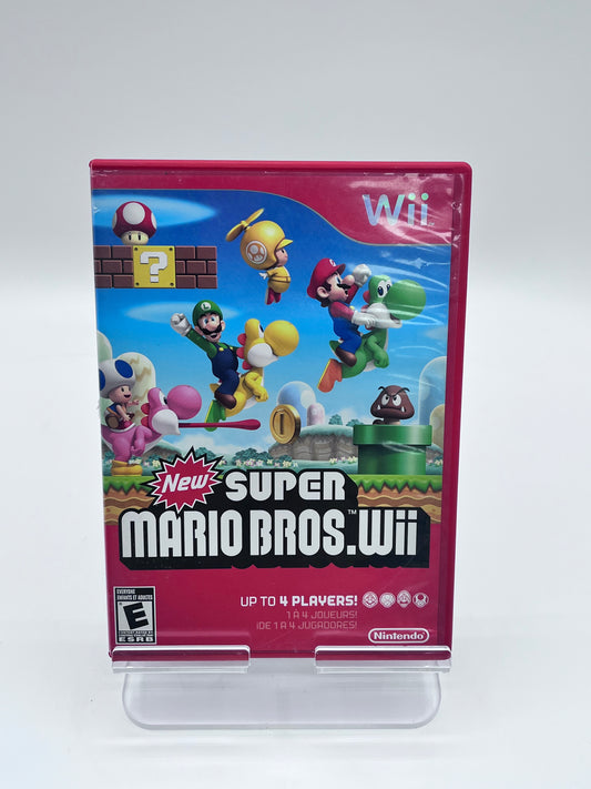 New Super Mario Bros. Wii Video Game for Wiix - Free Shipping!!!
