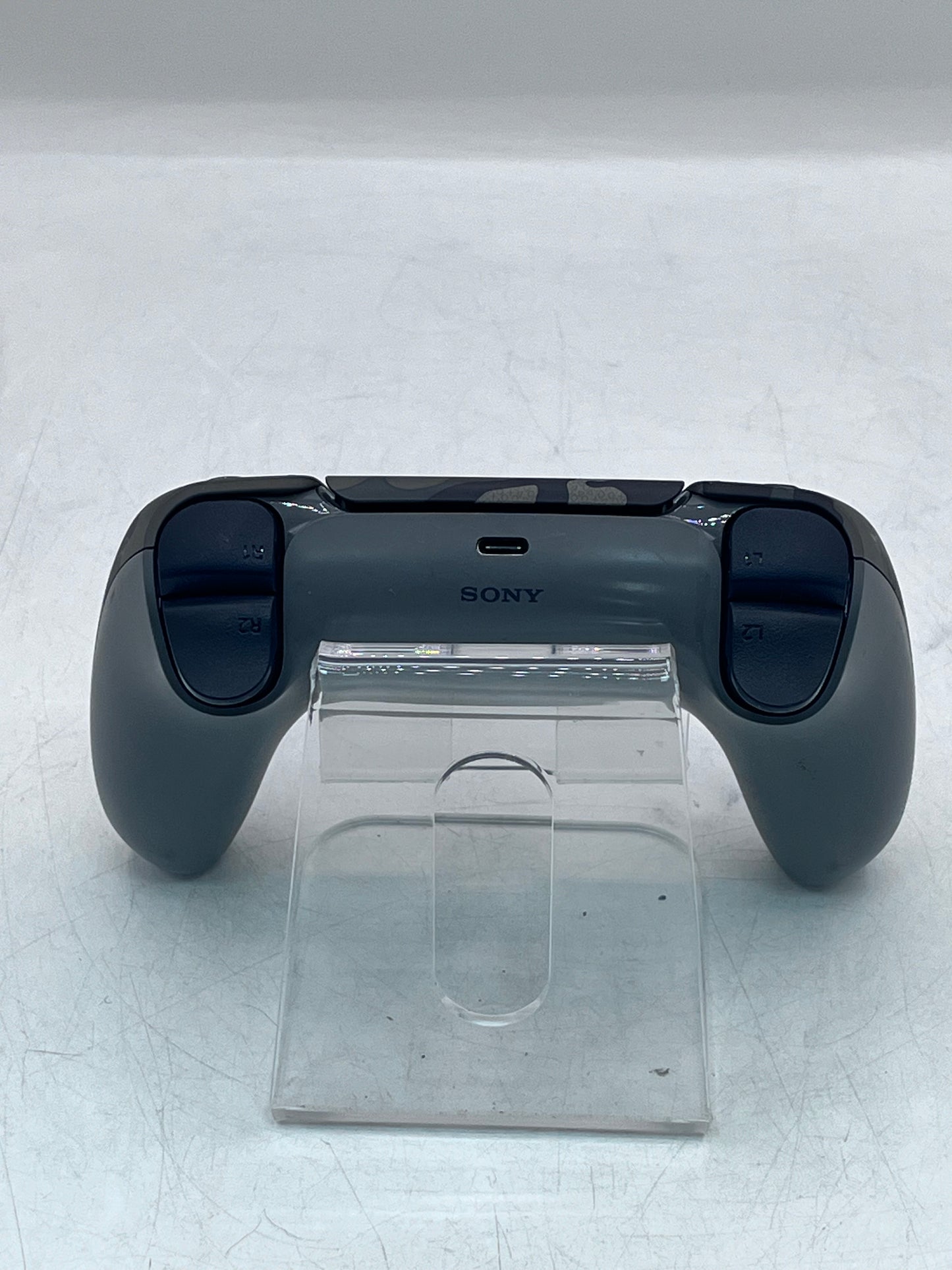Sony Video Game Controller CFI-ZCT1W  Gray Camouflage Broken with Stick Drift