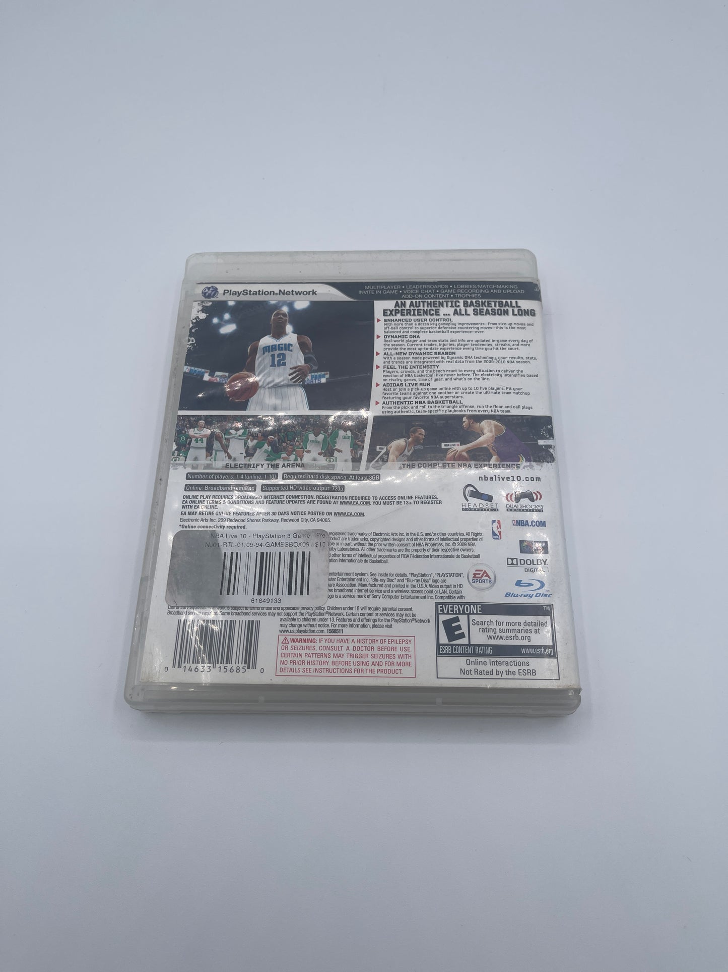 NBA Live 10 (PlayStation 3) Used Game with Box - Great Condition  Attributes