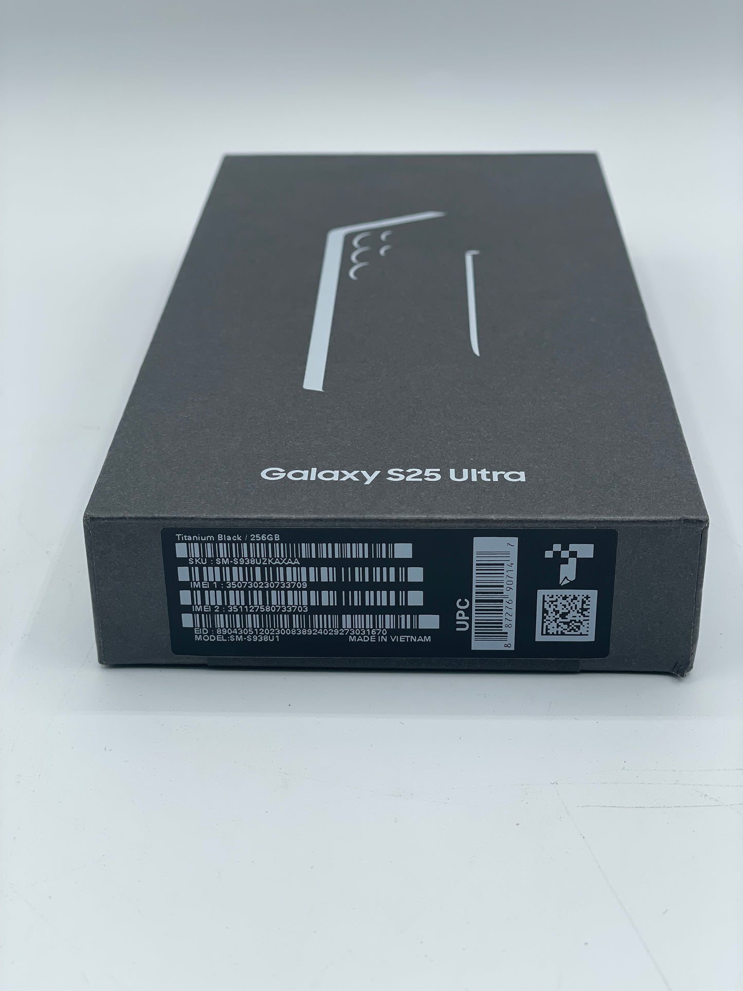 Samsung Galaxy S25 Ultra 256GB Factory Unlocked Titanium Black