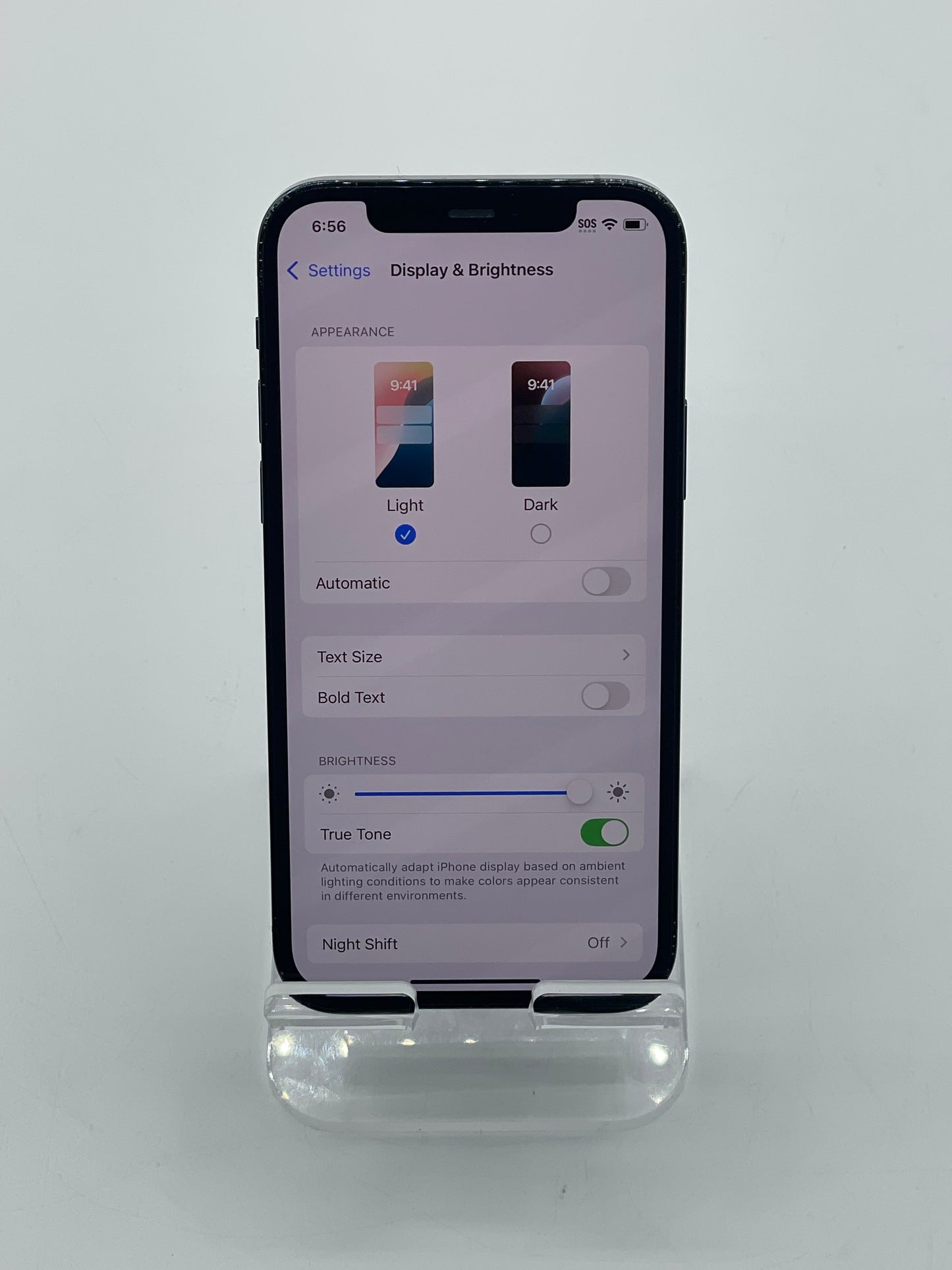 Unlocked Apple iPhone 12 Pro 6.1" 256GB A2341 MGK93LL/A Blue