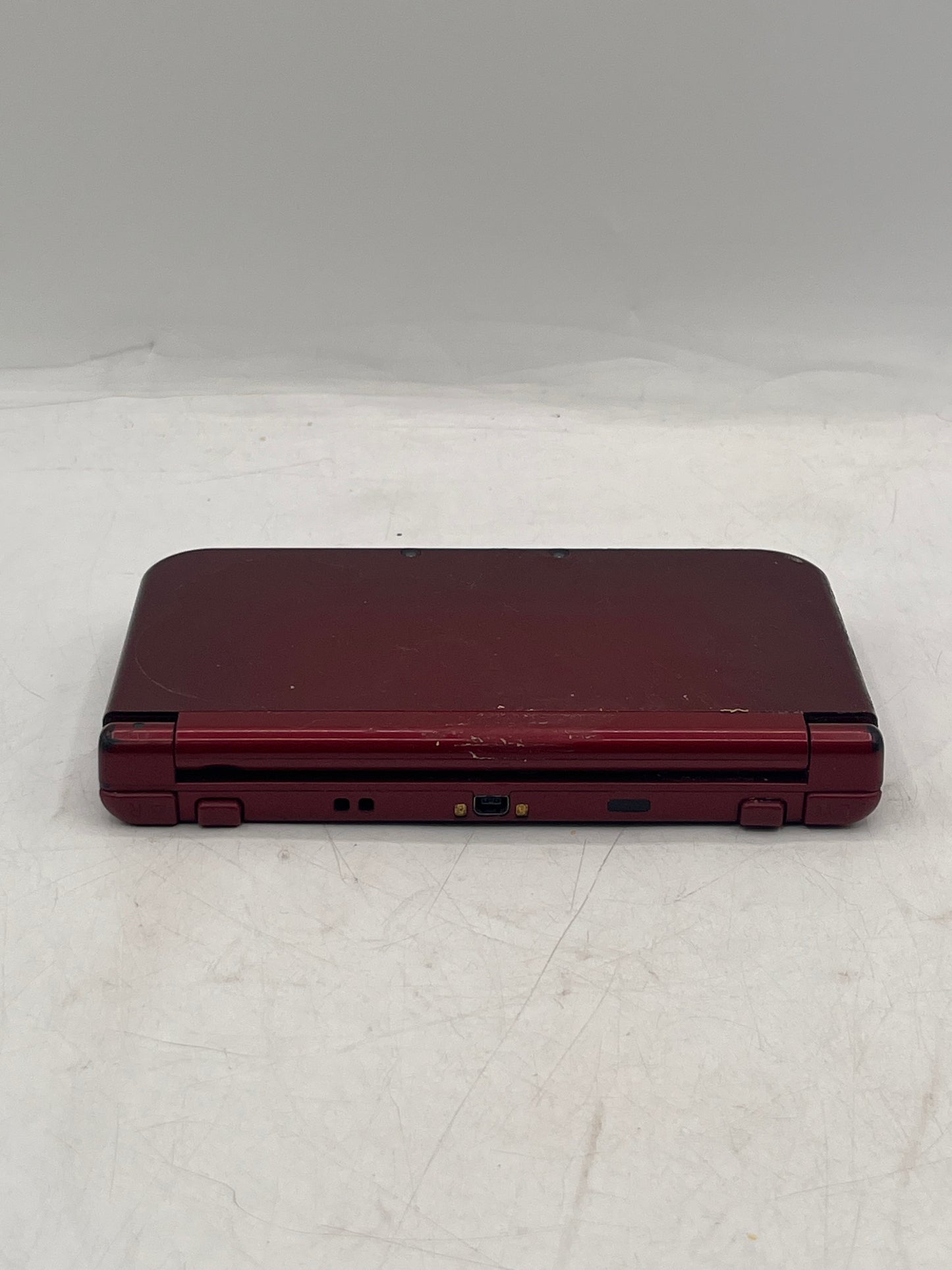 Nintendo New 3DS XL (RED-001) 2014 Red Video Game System no stylus