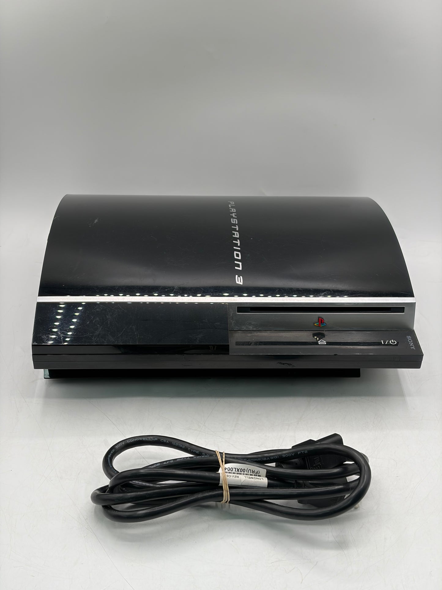 Sony PlayStation 3 Fat PS3 80GB Black Console Gaming System CECHL01 Tested