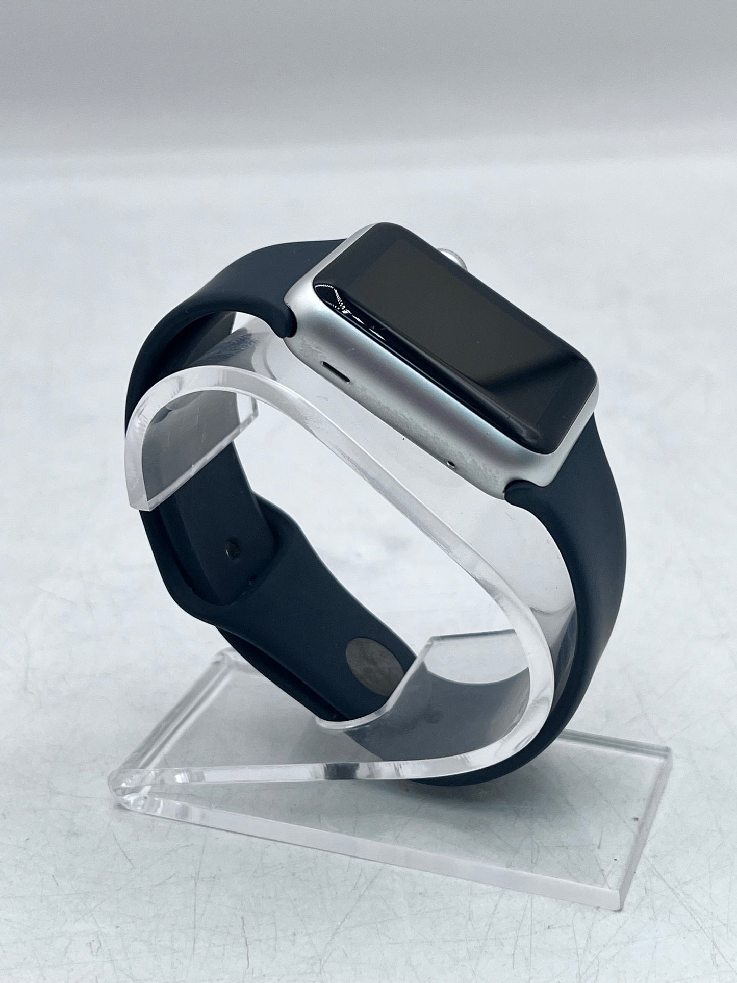Apple Watch Series 1 38mm Aluminum Case Black Sport Band MP022LL/A