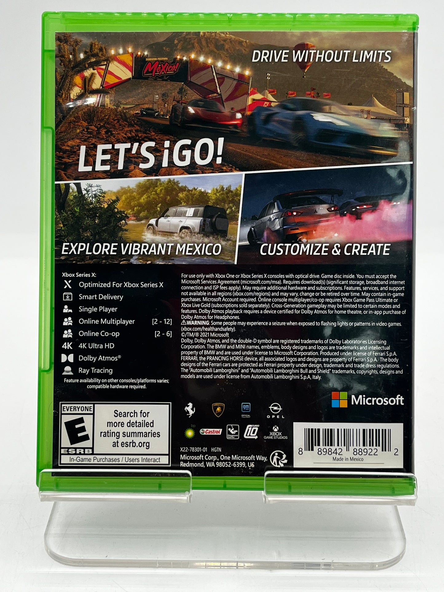 Forza Horizon 5 Xbox Series X Xbox One Video Game Microsoft
