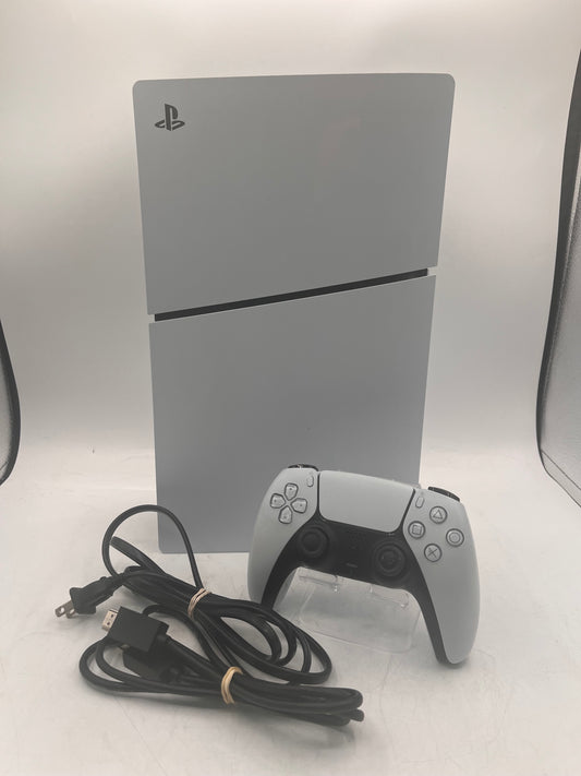 Sony PlayStation 5 Slim Digital PS5 1TB White Console Gaming System CFI-2015