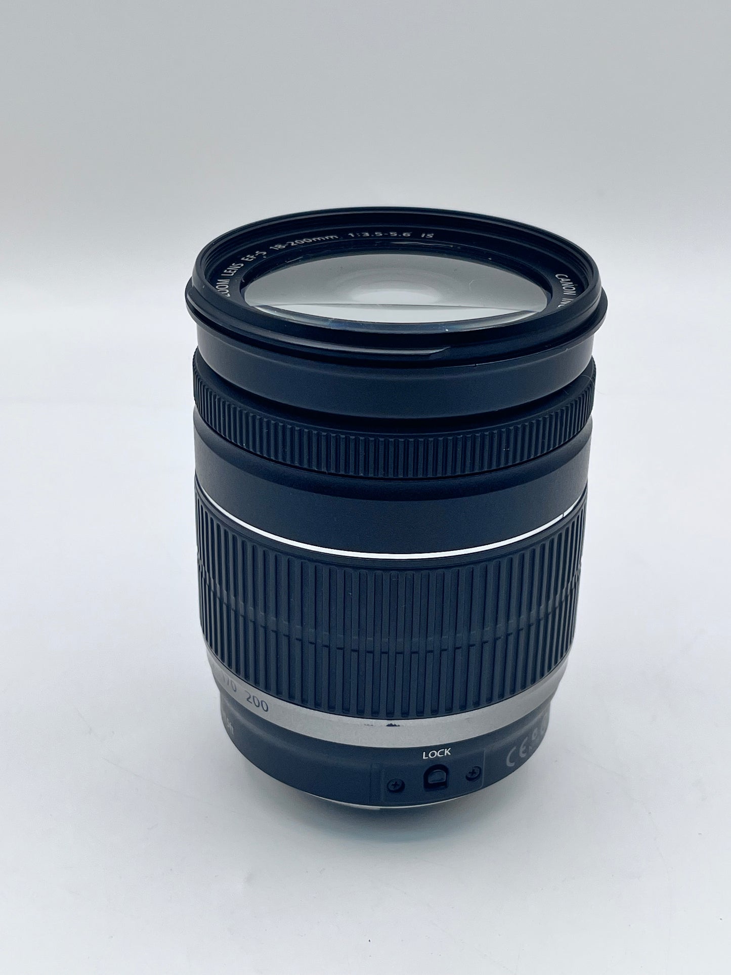 Canon EF-S 18-200mm f/3.5-5.6 IS Standard Zoom Lens- Black