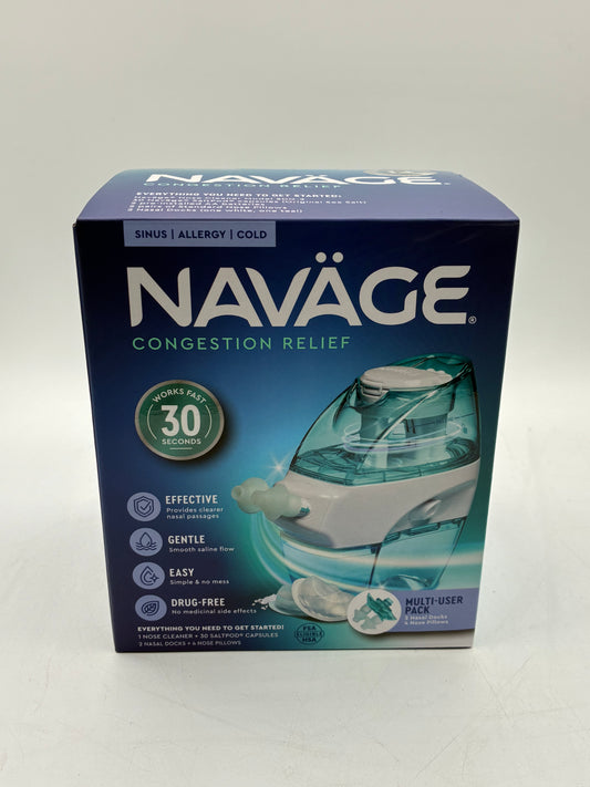 NEW NAVAGE Nasal Care Saline Nasal Irrigation SEALED