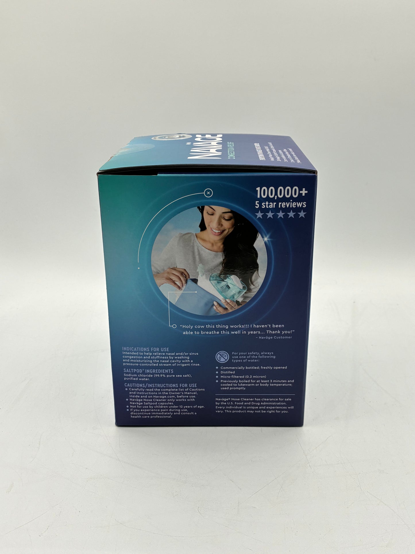 NEW NAVAGE Nasal Care Saline Nasal Irrigation SEALED Free Shipping
