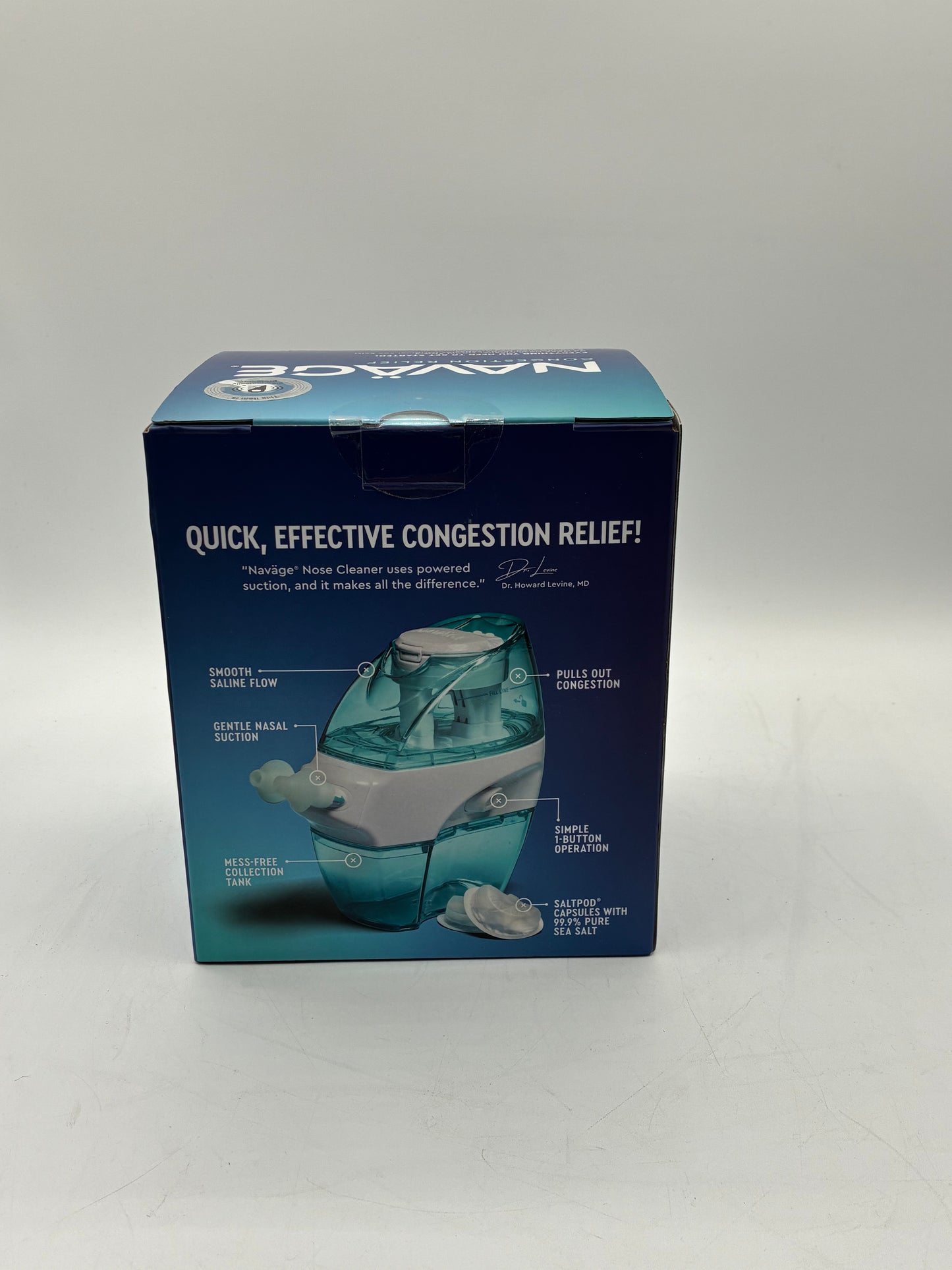 NEW NAVAGE Nasal Care Saline Nasal Irrigation SEALED Free Shipping