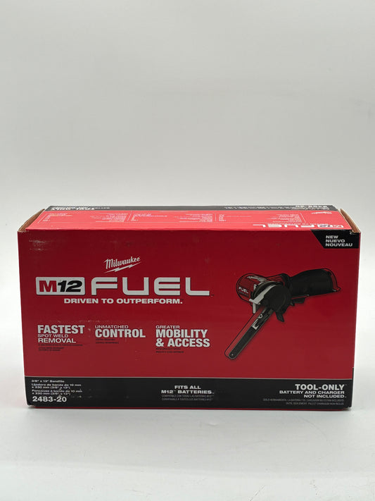 Milwaukee Tool 2483-20 M12 Fuel 3/8 In. X 13 In. Bandfile