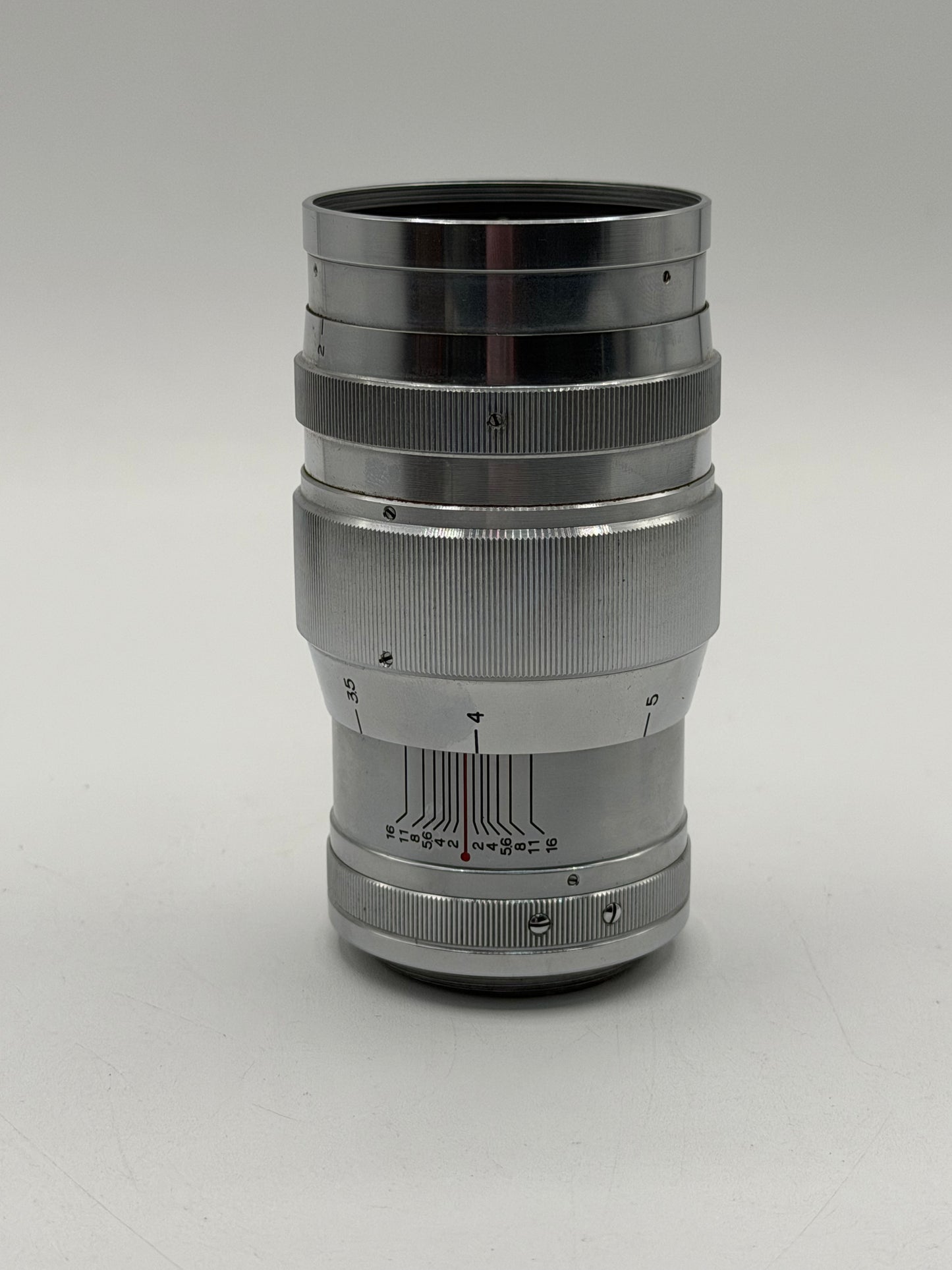 Canon Serenar 85mm F2 Lens LTM L39 Leica Screw Mount with Leather Case READ