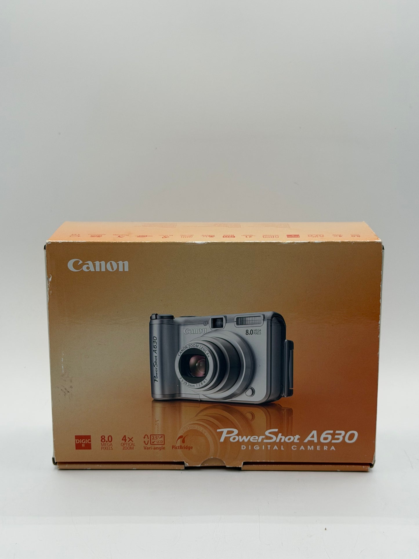 Canon PowerShot A630 8.0MP Digital Camera 8MP 4x Optical Zoom