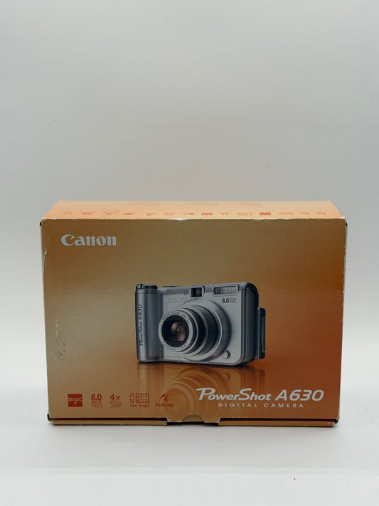 Canon PowerShot A630 8.0MP Digital Camera 8MP 4x Optical Zoom