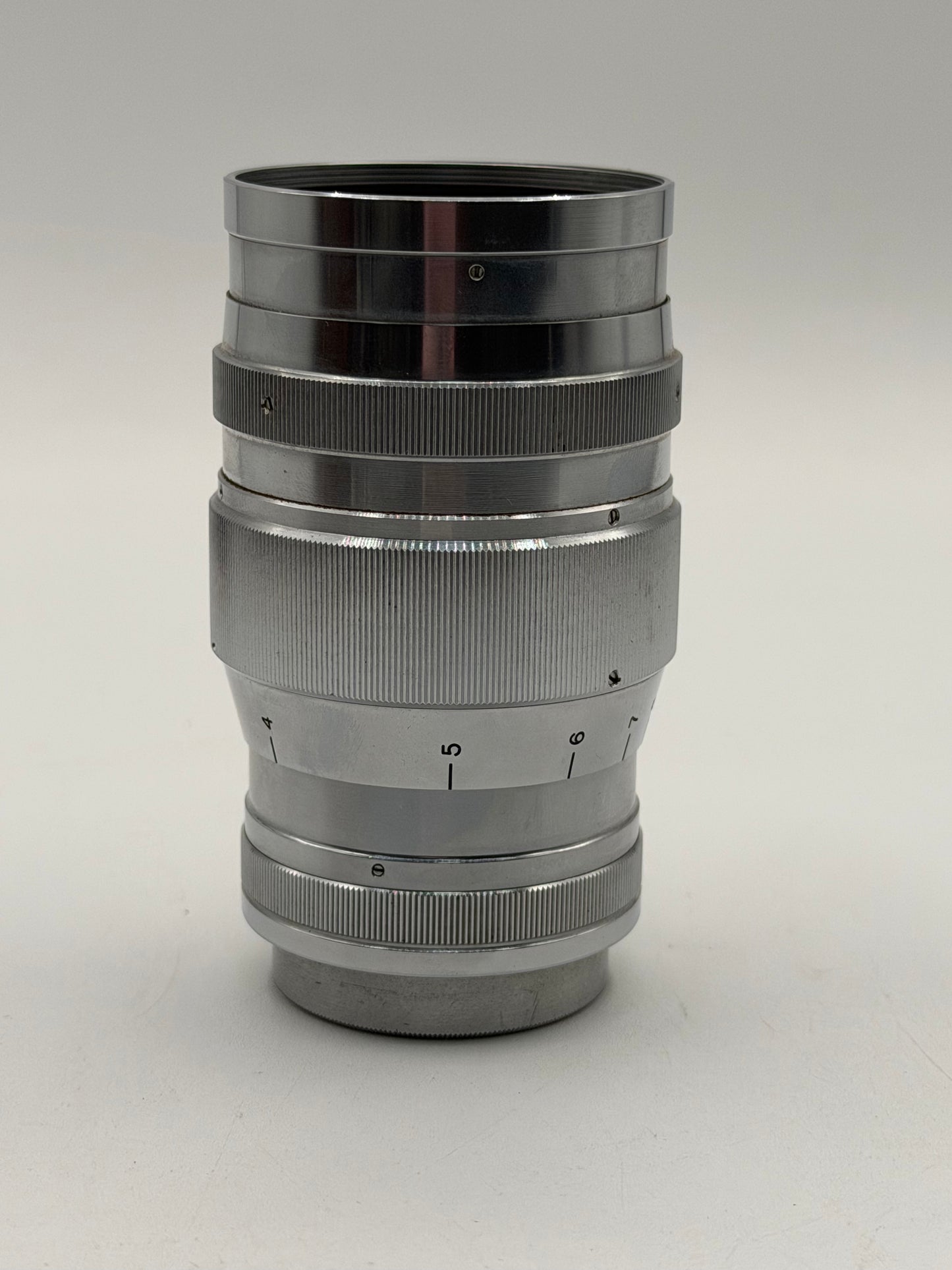 Canon Serenar 85mm F2 Lens LTM L39 Leica Screw Mount with Leather Case READ