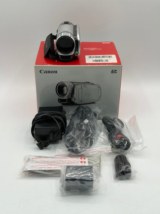 Canon FS200 Handheld High Definition Camcorder W/ Battery