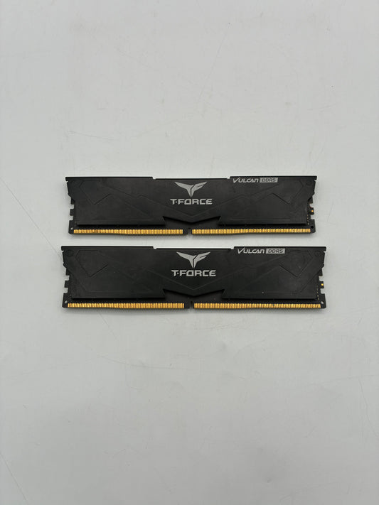 T-FORCE Vulcan DDR5 64GB (2x32GB) 5200MHz CL40 Desktop RAM READ DESCRIPTION