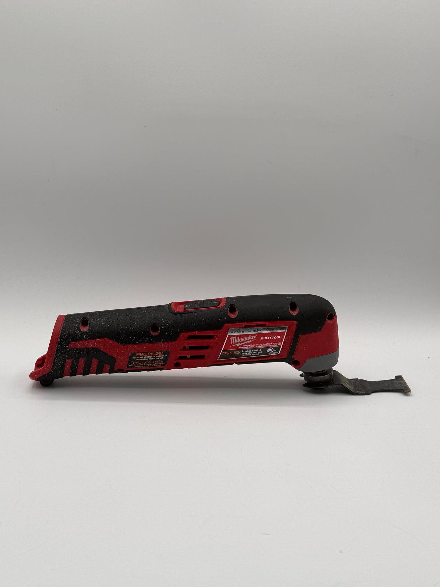 Milwaukee 2426-20 M12 12-Volt Lithium-Ion Cordless Multi-Tool Tool-Only Red