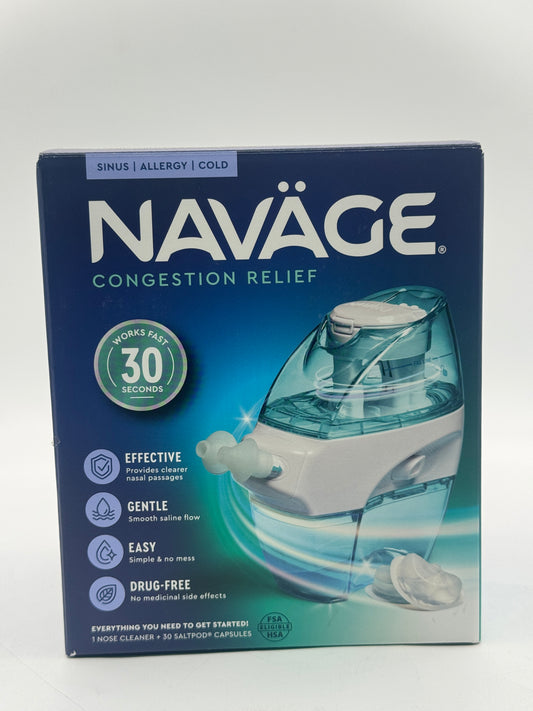 Navage Congestion Relief - New In Box!
