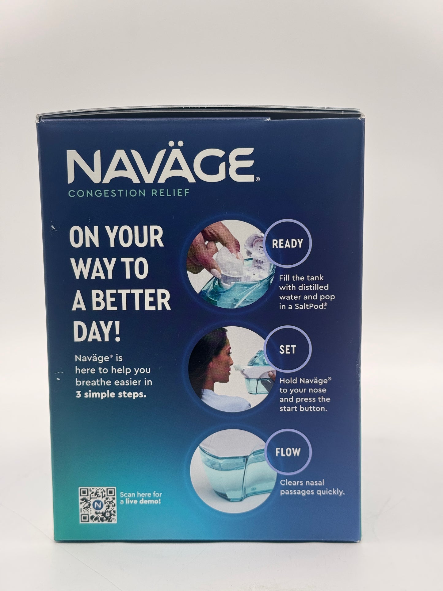 Navage Congestion Relief - New In Box