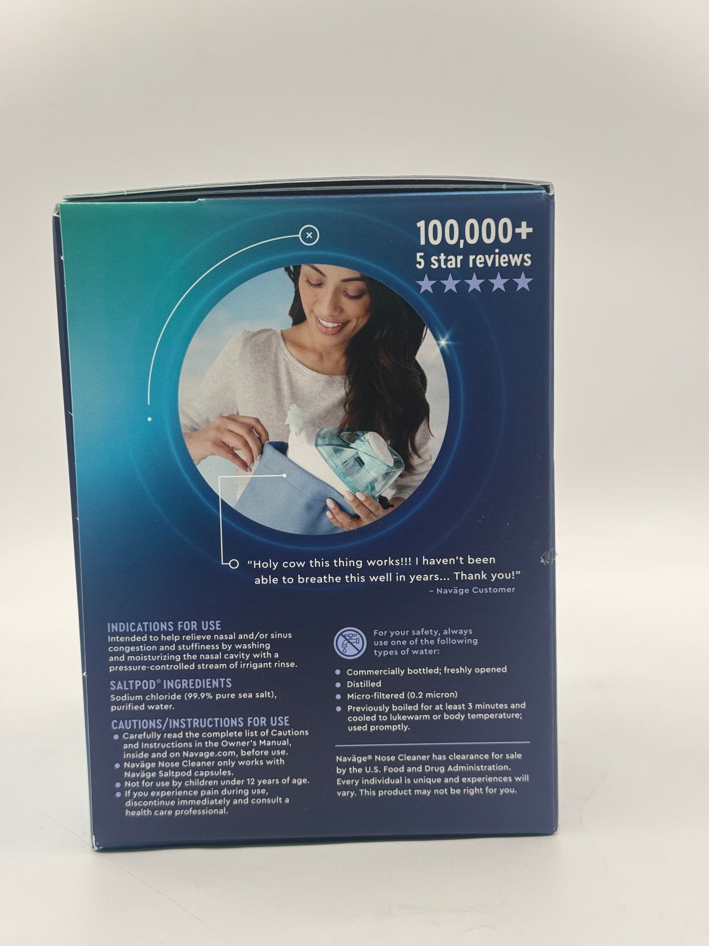 Navage Congestion Relief - New In Box
