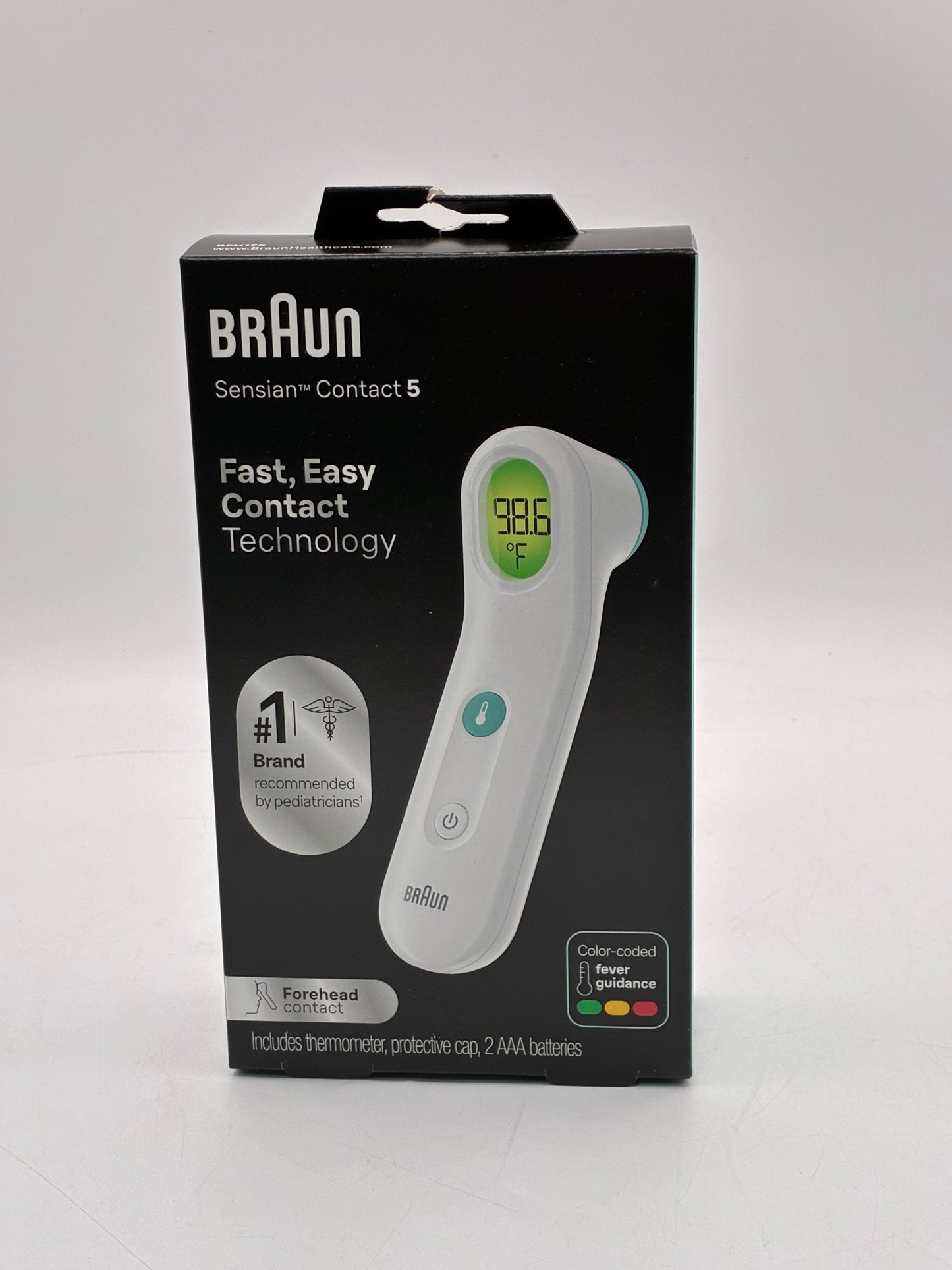 Braun Sensian Contact 5 Forehead Thermometer - New In Box