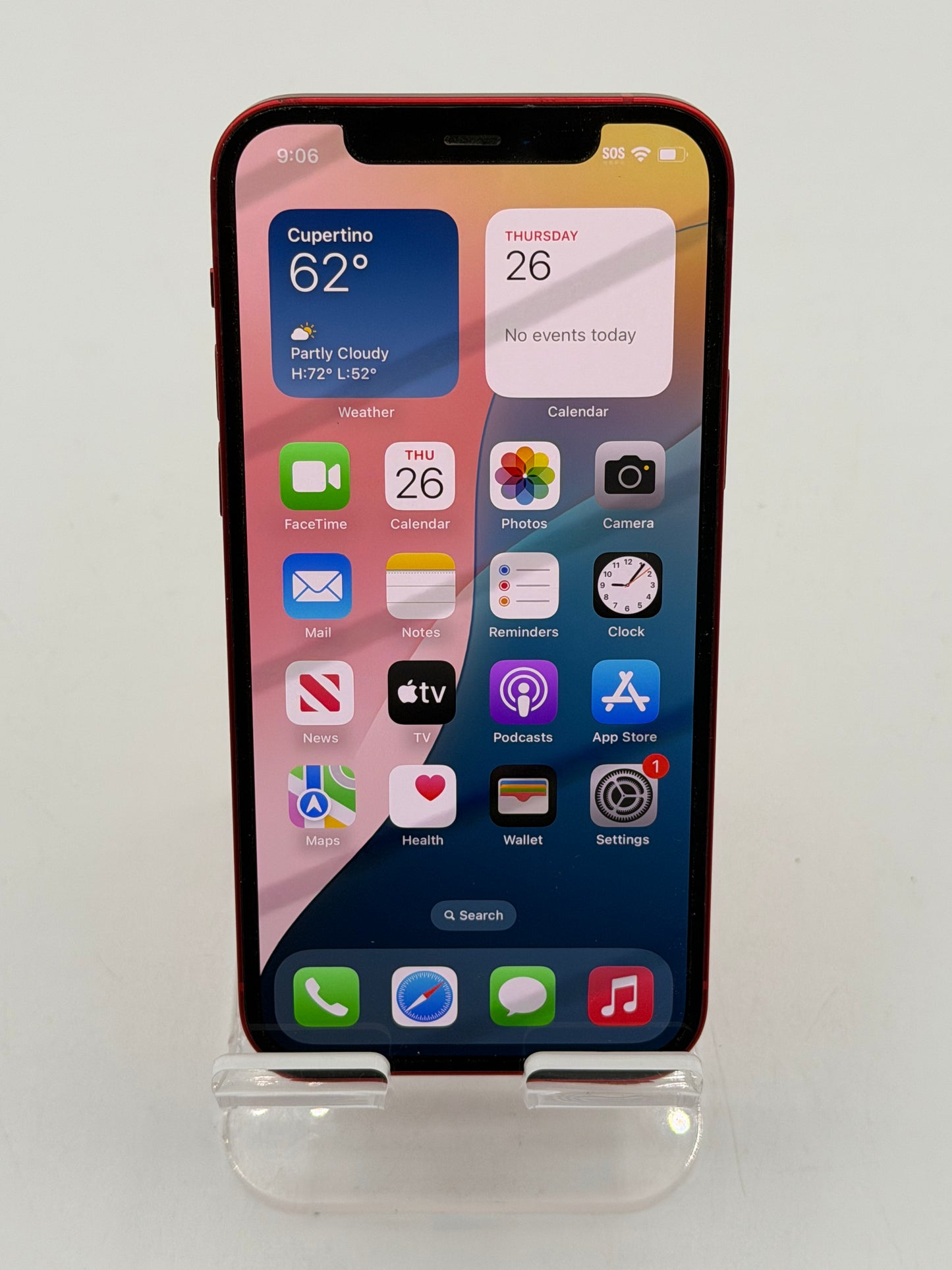 Apple iPhone 12 6.1" MGGD3LL/A A2172 128GB - Red Unlocked