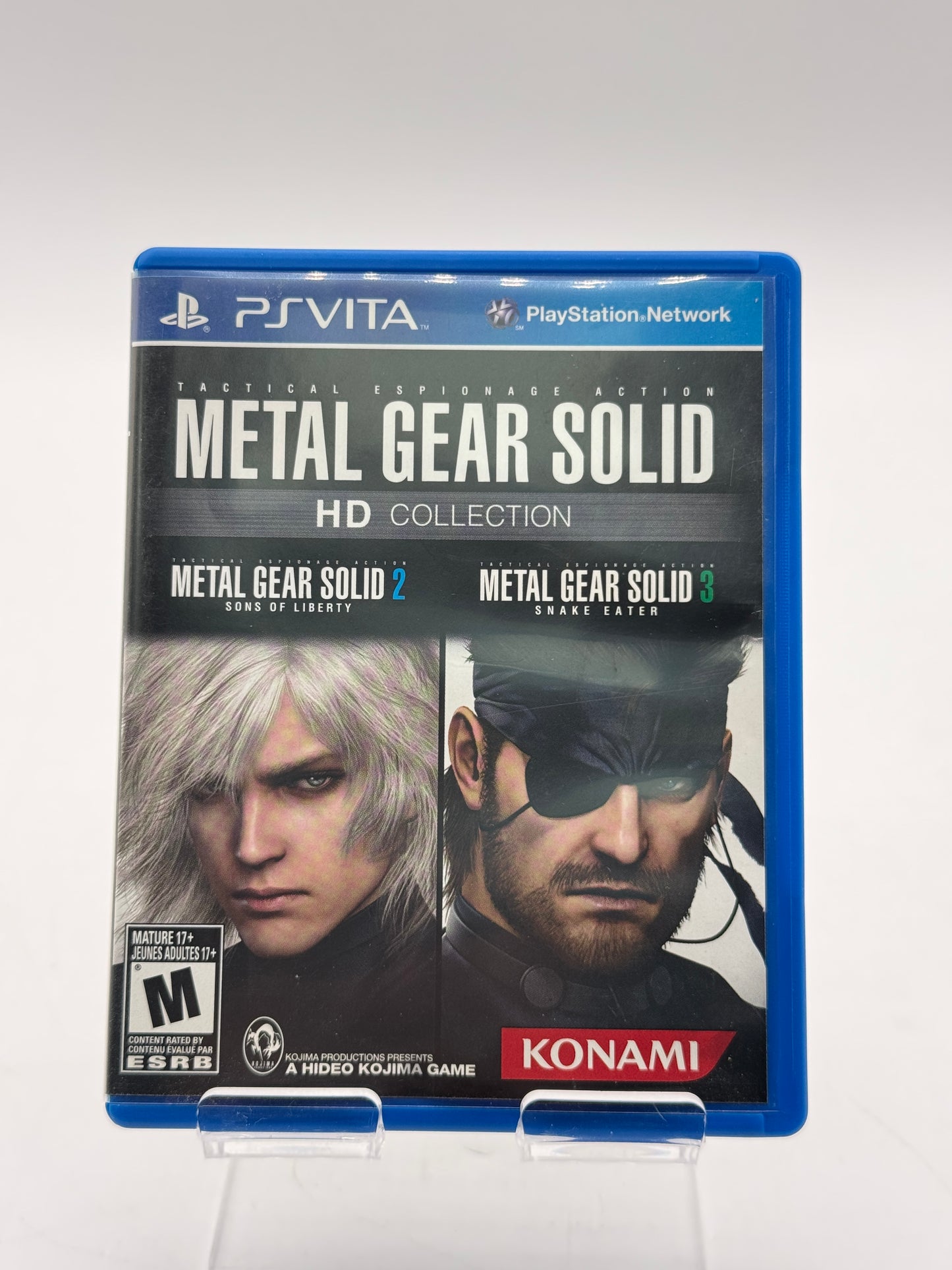 Metal Gear Solid HD Collection (Sony PlayStation Vita, 2012) Game & Case