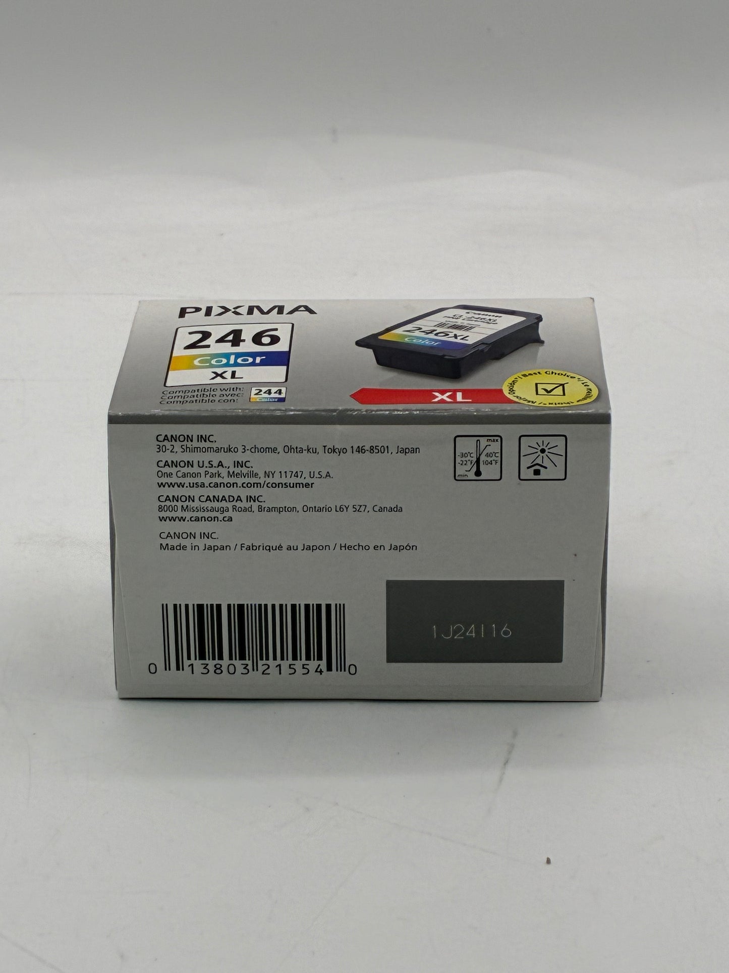 Original Genuine Canon Pixma 246XL Color Printer Ink Cartridge - New In Box OEM