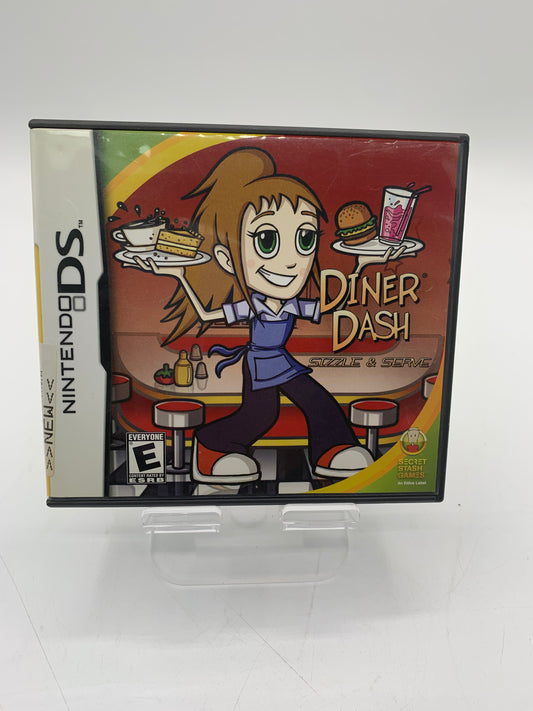 Diner Dash Sizzle and Serve - Nintendo DS Video Game  - Used