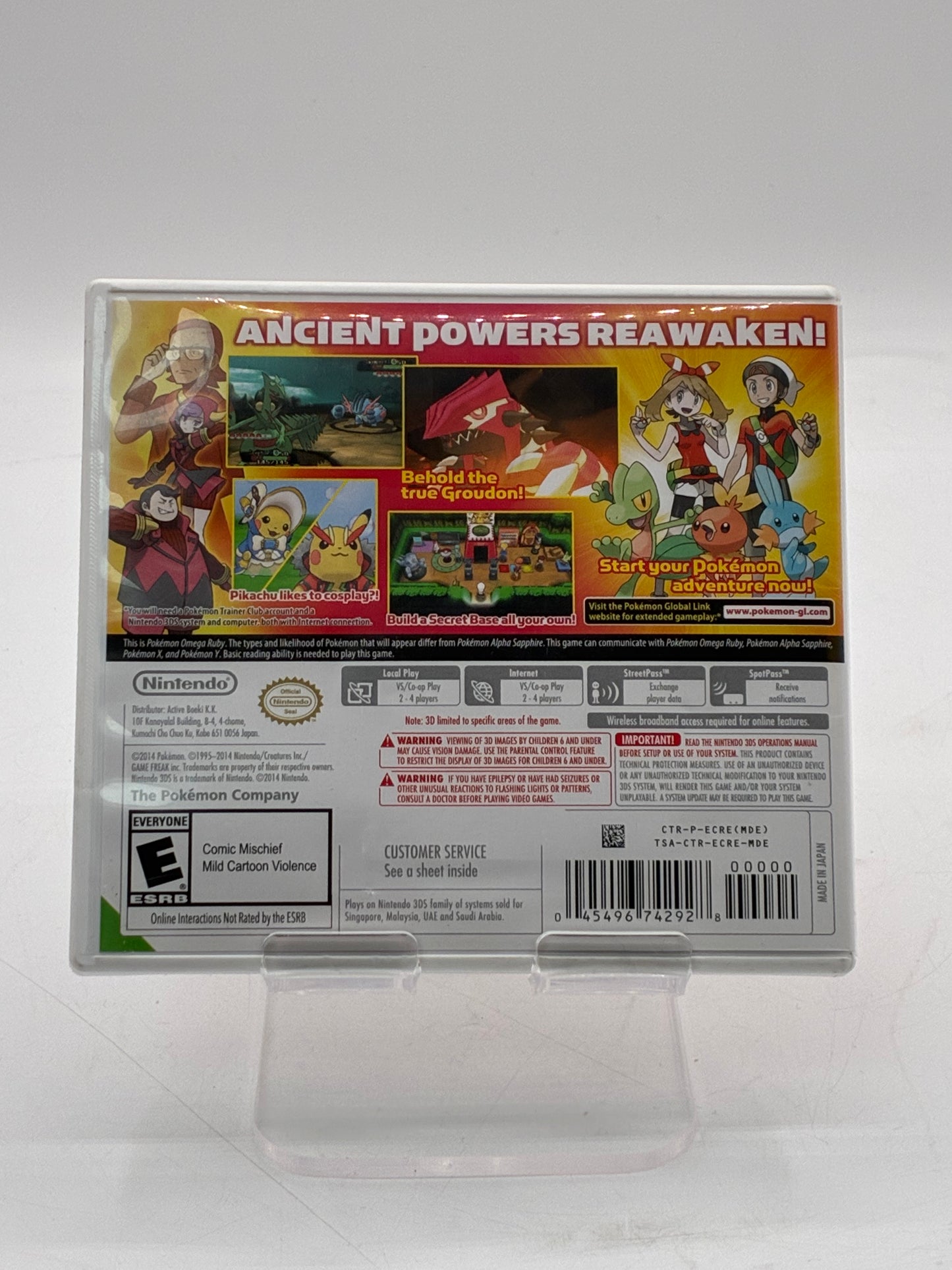 Nintendo Pokémon Omega Ruby (3DS, 2014) Tested Free Shipping