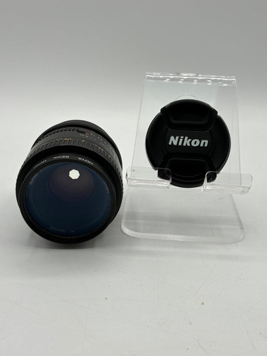 Nikon AF FX NIKKOR 50mm F/1.8D Lens for Nikon DSLR Cameras w/ Caps Free Shipping