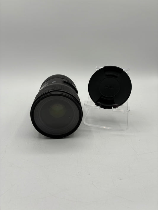 Sigma 18-35mm f/1.8 DC HSM Art Lens for Nikon F Mount with Caps Tested