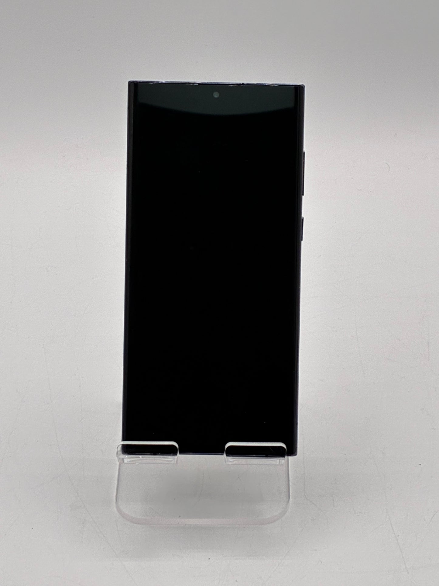 Samsung Galaxy S22 Ultra 5G Phantom Black SM-S908U1 128GB Unlocked Broken Back Glass