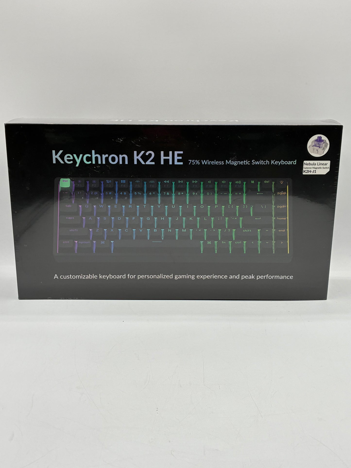Keychron K2 HE 75% Wireless RGB Mechanical Keyboard